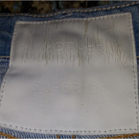 Mother Superior "Dutchie" Ankle Jeans in It's Only Make Believe Wash Size 27 - Picture 3 of 8